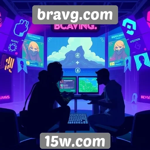 Impacto da comunidade gamer no site bravg.com